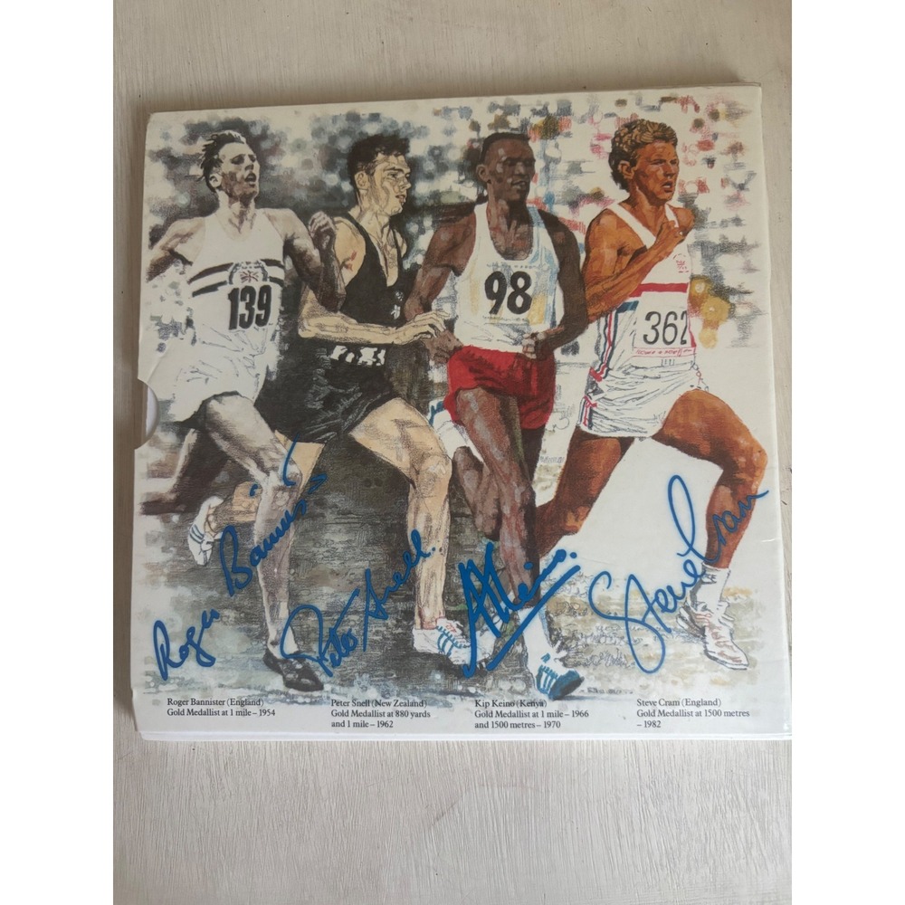 Royal Mint 1986 Commonwealth Games‎ £2 Coin Brilliant Uncirculated Set UK